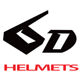 6D Helmets logo White